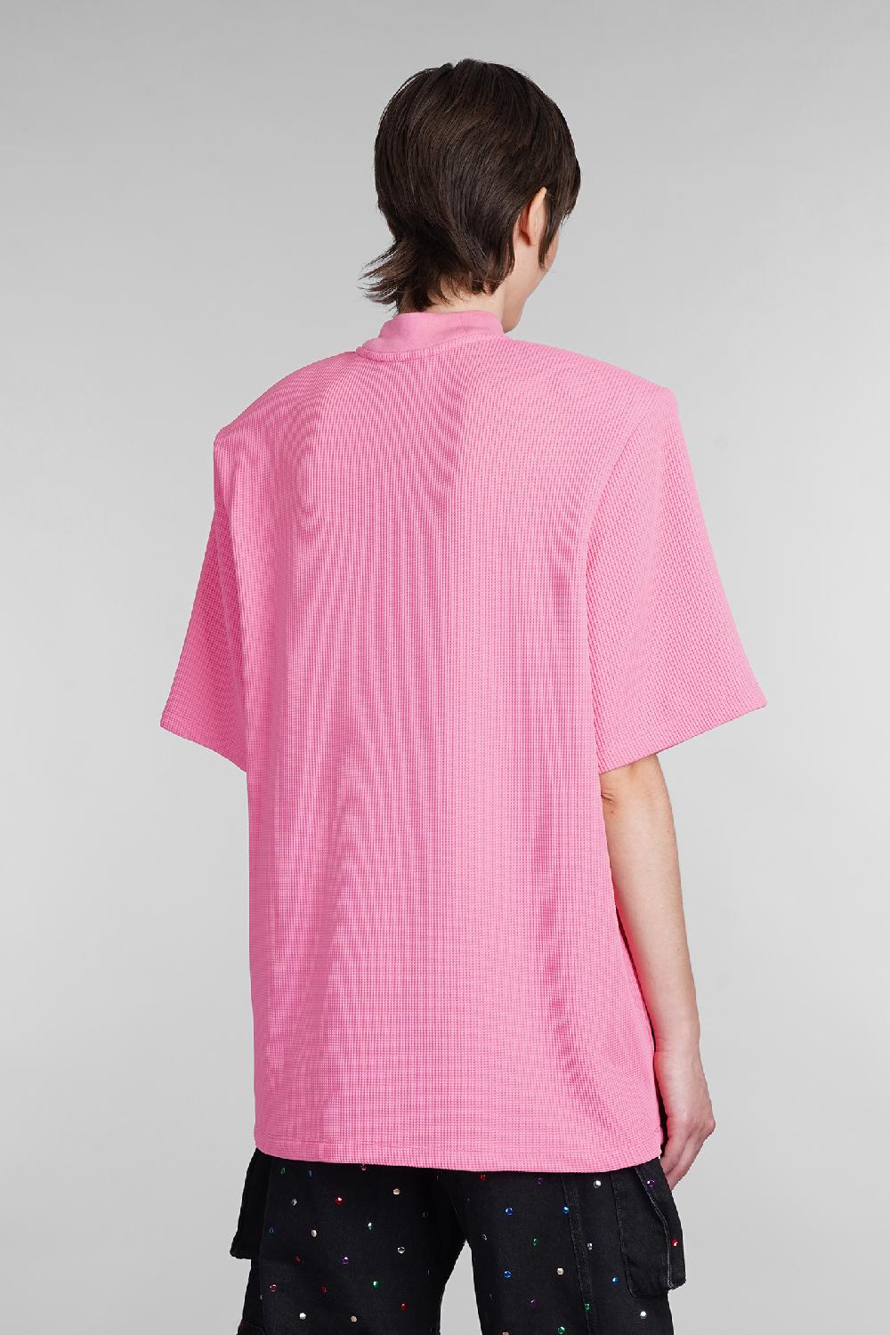 Deliberti The Attico T-shirt Kilie In Poliammide Fucsia Cod. 402025 - Deliberti The Luxury Shopping