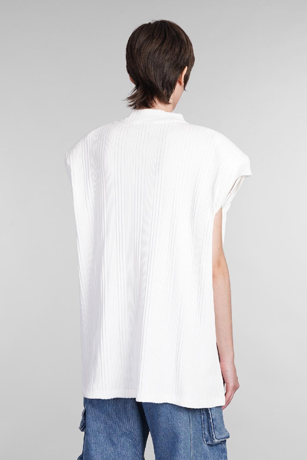 Deliberti The Attico T-shirt Laurie In Cotone Bianco Cod. 402027 - Deliberti The Luxury Shopping