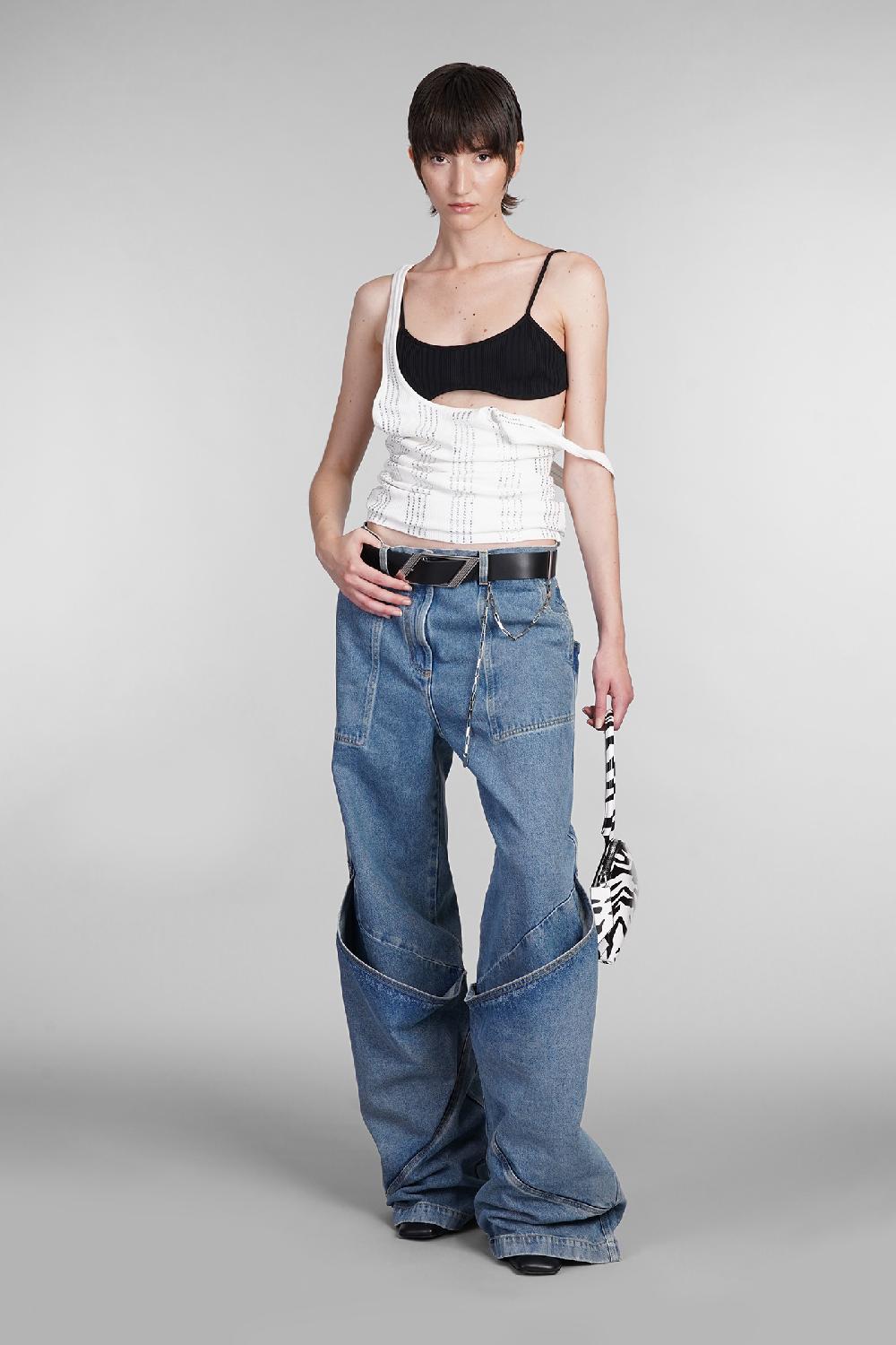 Deliberti The Attico Topwear In Cotone Bianco Cod. 402033 - Deliberti The Luxury Shopping