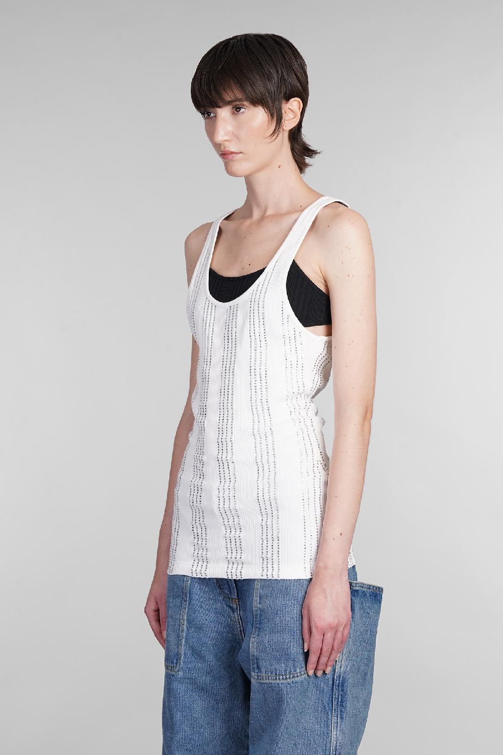 Deliberti The Attico Topwear In Cotone Bianco Cod. 402033 - Deliberti The Luxury Shopping