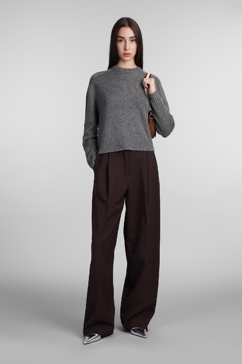 Deliberti The Latest Pantalone Axel In Lana Marrone Cod. 402936 - Deliberti The Luxury Shopping