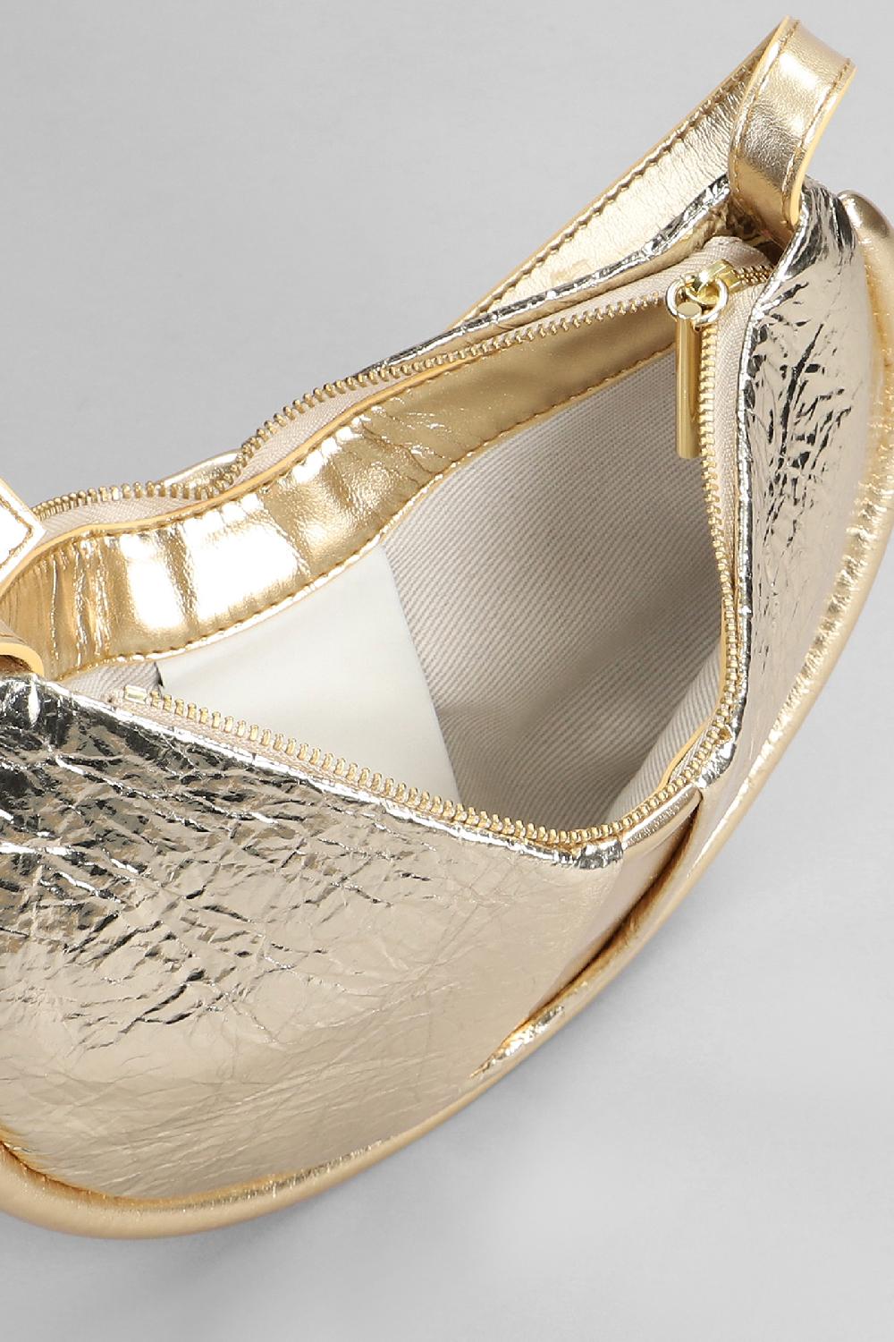 Deliberti THEMOIRè Borsa A Spalla Ebe Pineapple In Ecopelle Oro Cod. 394148 - Deliberti The Luxury Shopping