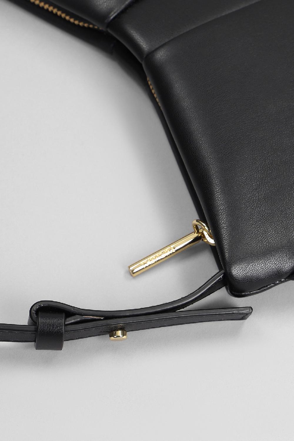 Deliberti THEMOIRè Borsa A Spalla Ebe Vegan In Ecopelle Nera Cod. 394147 - Deliberti The Luxury Shopping