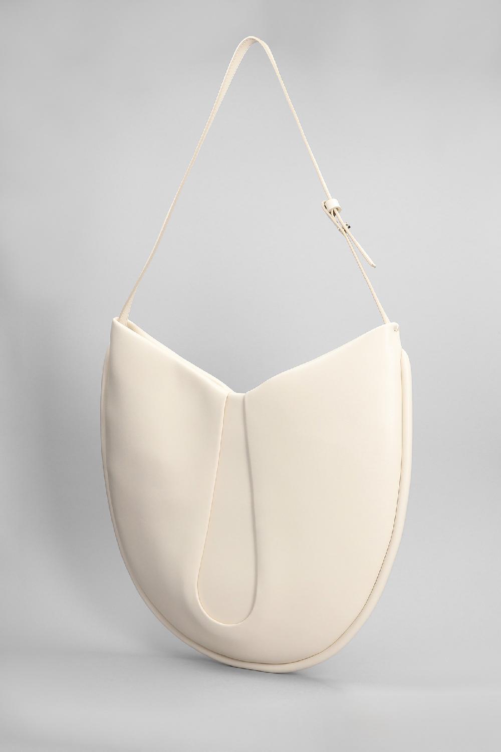 Deliberti THEMOIRè Borsa A Spalla Tike Vegan In Ecopelle Beige Cod. 394145 - Deliberti The Luxury Shopping