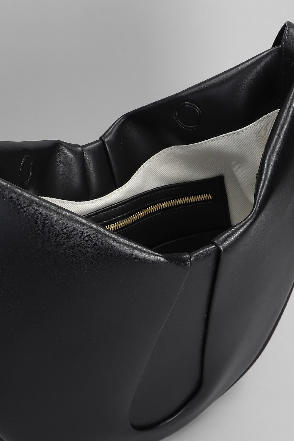 Deliberti THEMOIRè Borsa A Spalla Tike Vegan In Ecopelle Nera Cod. 394146 - Deliberti The Luxury Shopping