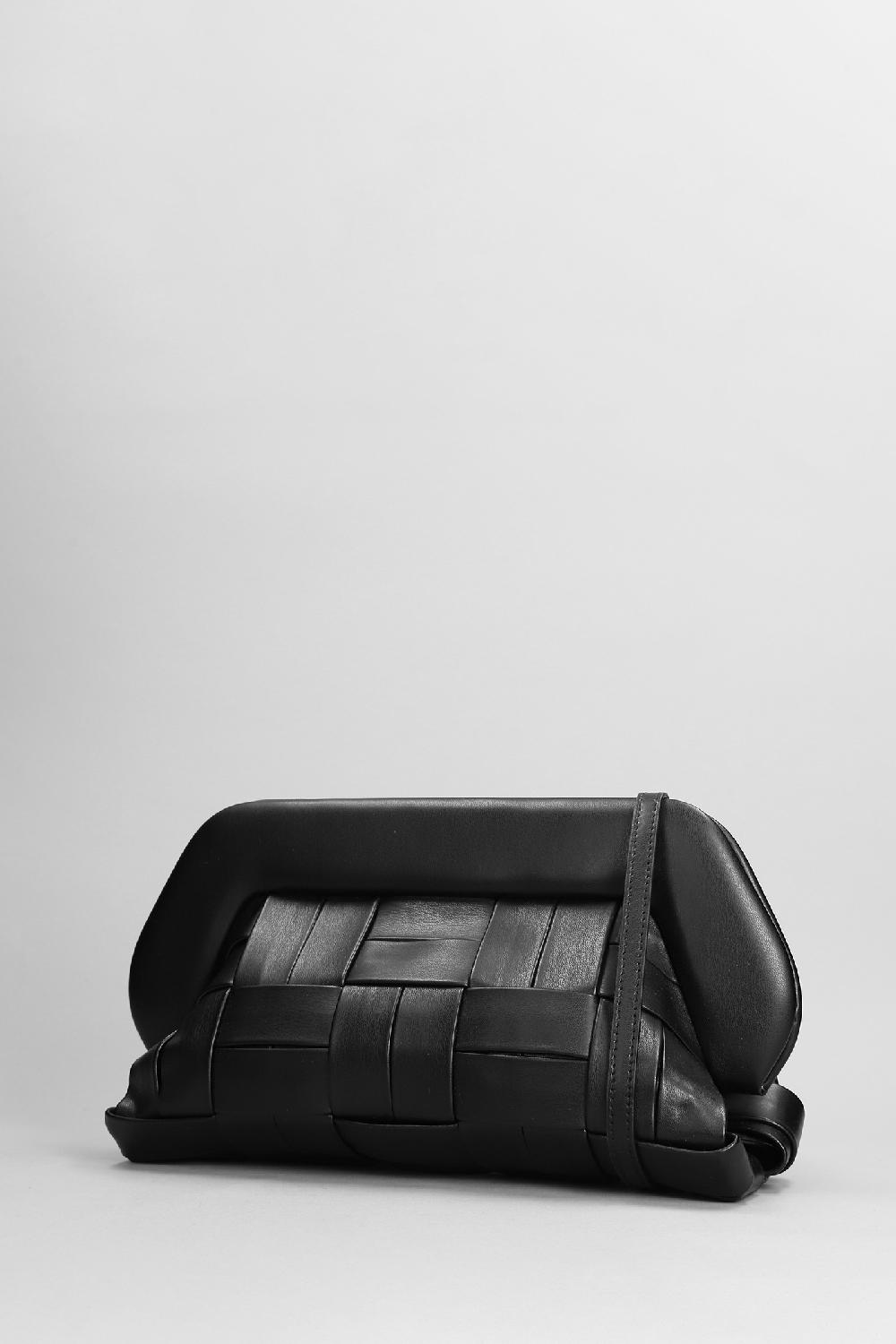 Deliberti THEMOIRè Pochette Bios Flat In Ecopelle Nera Cod. 386255 - Deliberti The Luxury Shopping