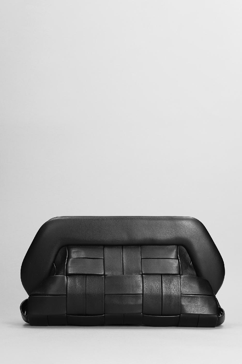 Deliberti THEMOIRè Pochette Bios Flat In Ecopelle Nera Cod. 386255 - Deliberti The Luxury Shopping