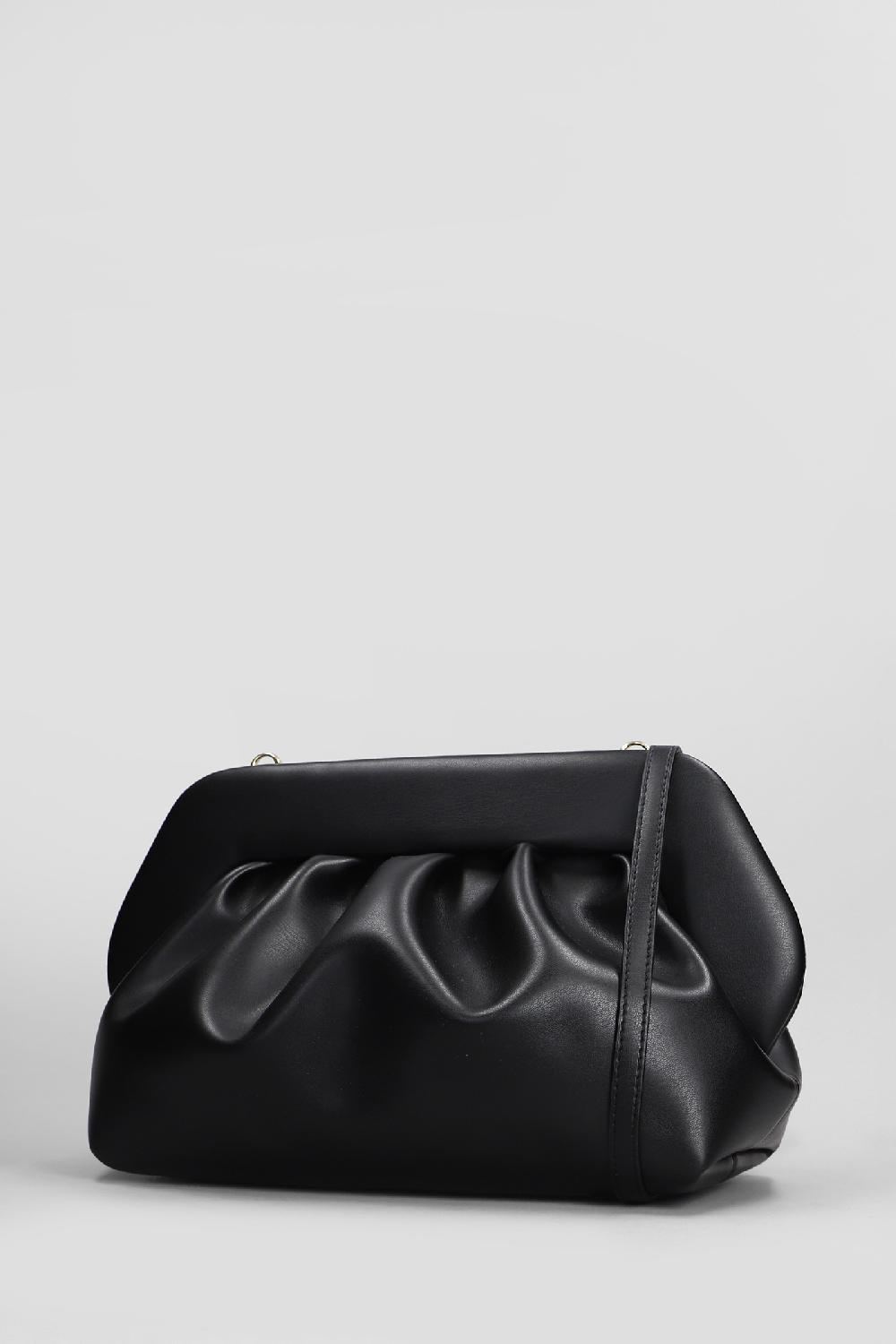 Deliberti THEMOIRè Pochette Bios Vegan Fabric In Ecopelle Nera Cod. 405896 - Deliberti The Luxury Shopping