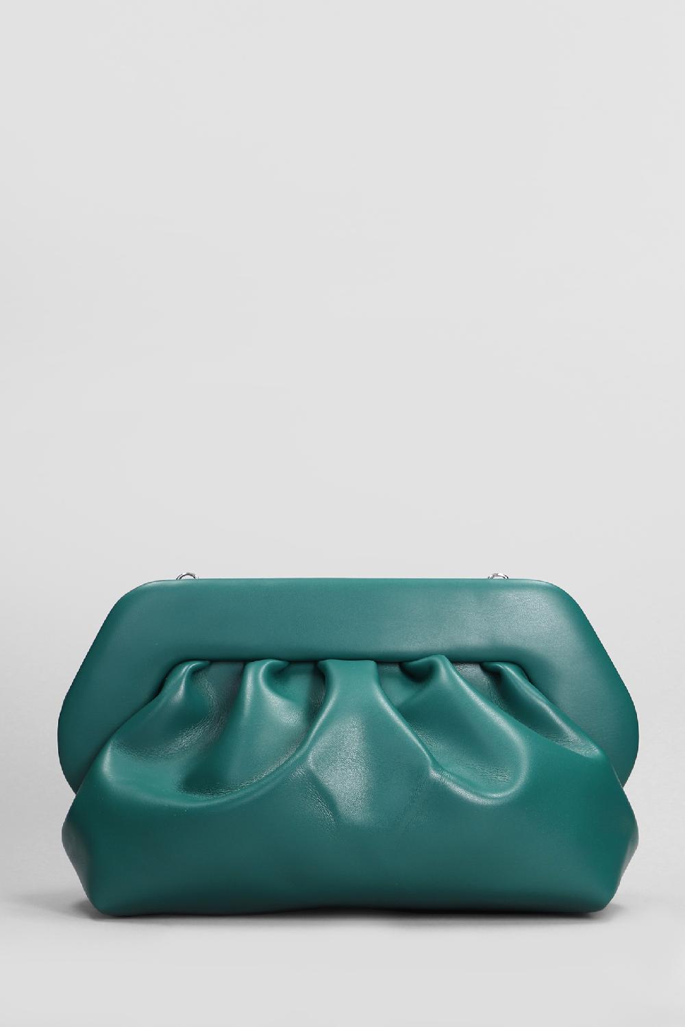 Deliberti THEMOIRè Pochette Bios Vegan Fabric In Ecopelle Verde Cod. 405898 - Deliberti The Luxury Shopping