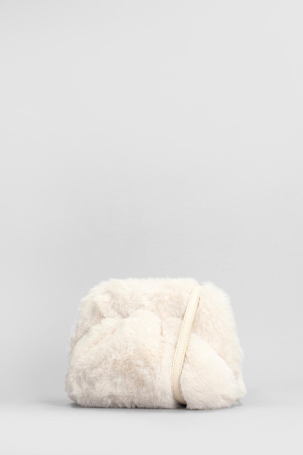 Deliberti THEMOIRè Pochette Gea Fur In Poliestere Beige Cod. 405910 - Deliberti The Luxury Shopping