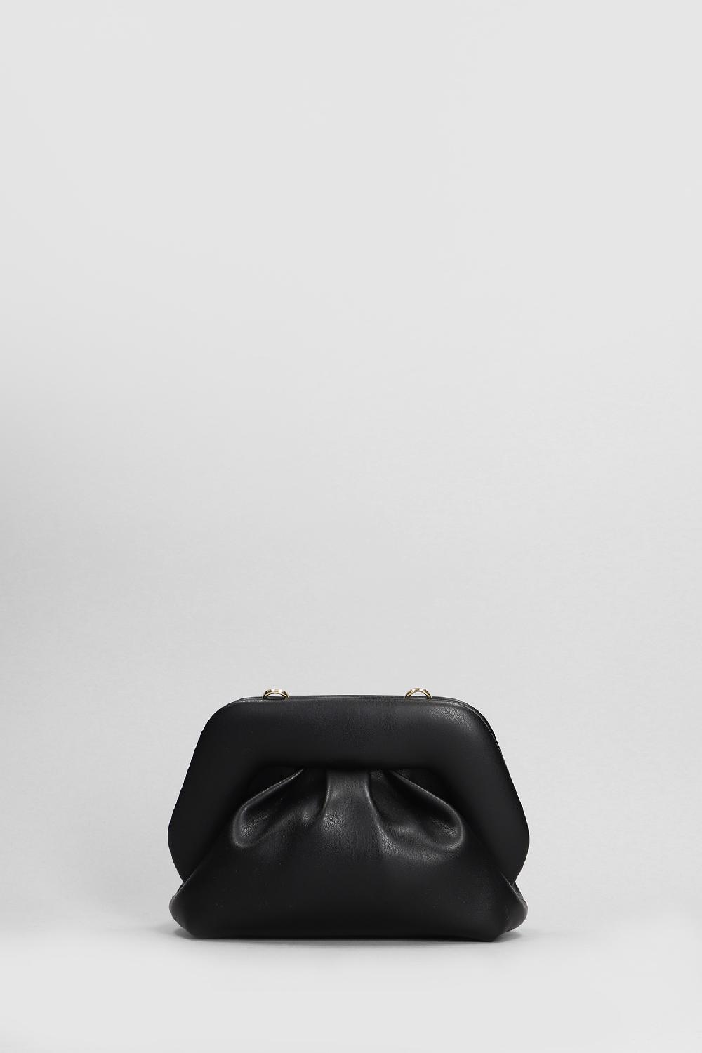 Deliberti THEMOIRè Pochette Gea Vegan Fabric In Ecopelle Nera Cod. 405892 - Deliberti The Luxury Shopping