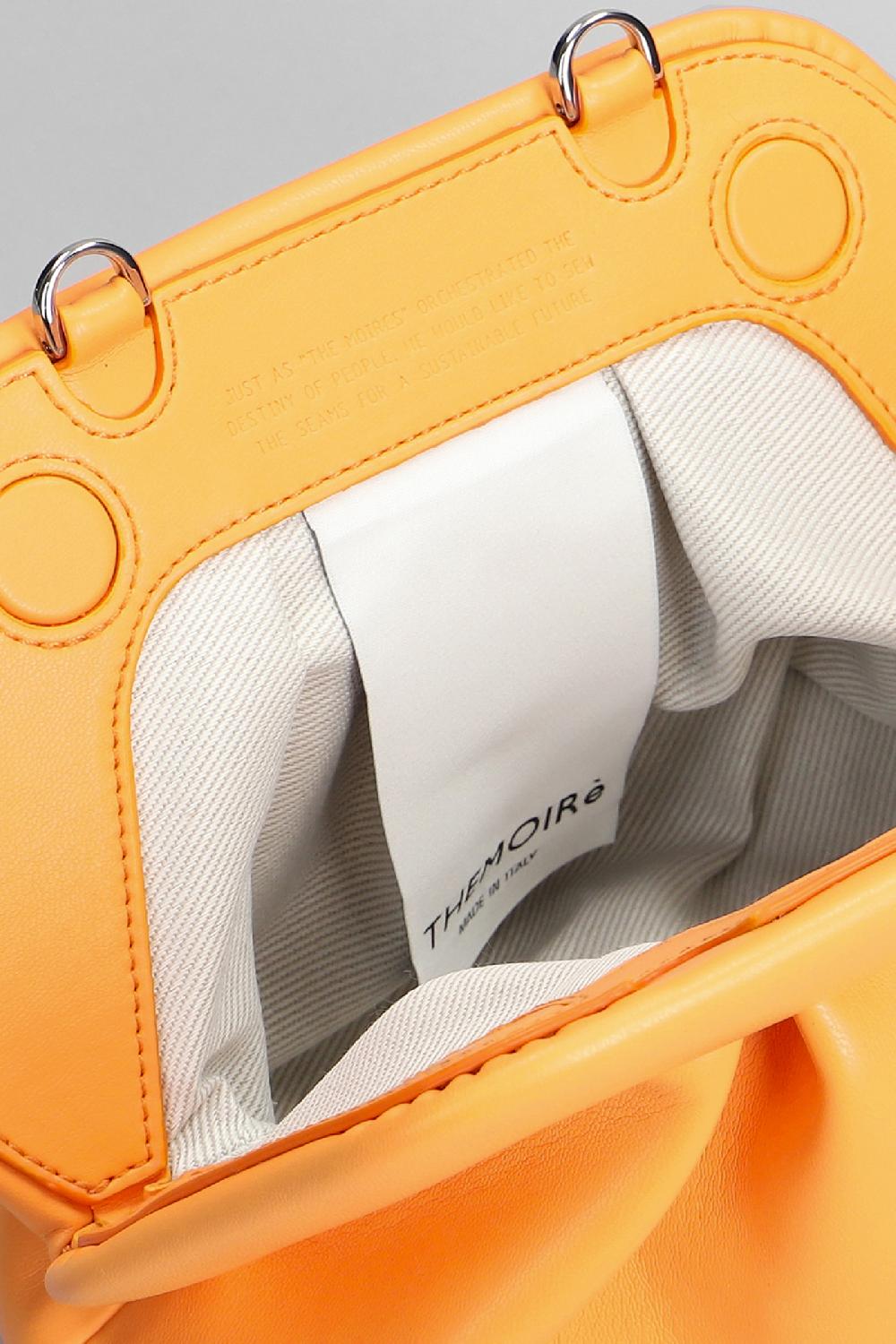 Deliberti THEMOIRè Pochette Gea Vegan In Ecopelle Arancione Cod. 394122 - Deliberti The Luxury Shopping