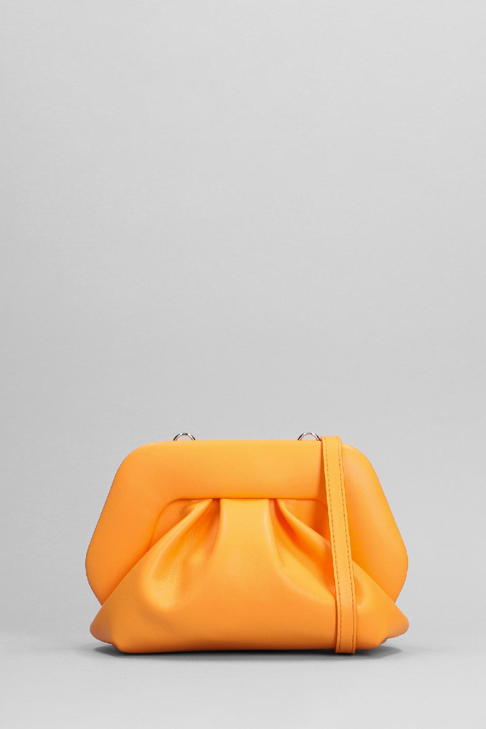 Deliberti THEMOIRè Pochette gea vegan in ecopelle arancione cod. 394122 - Deliberti The Luxury Shopping