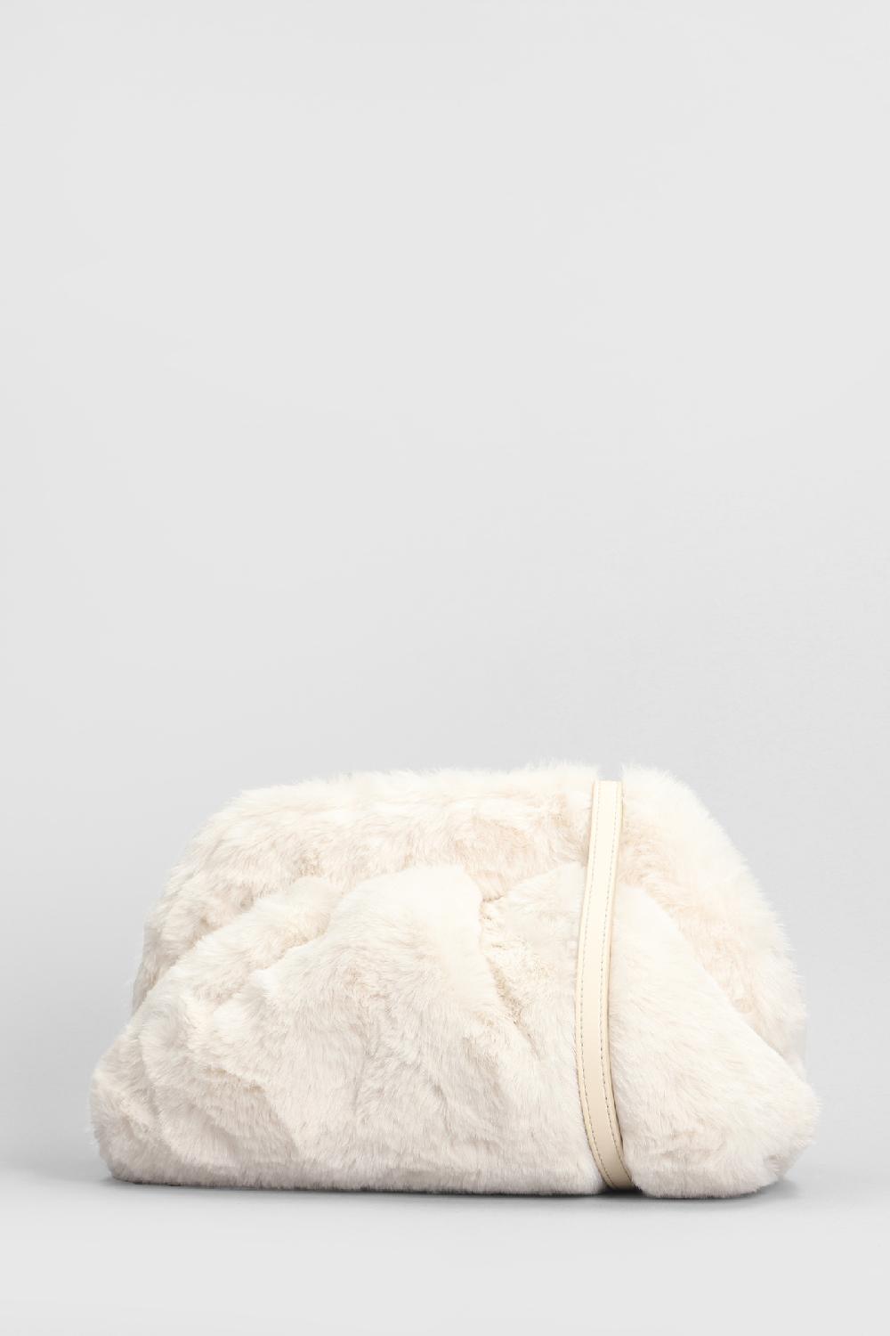 Deliberti THEMOIRè Pochette Tia Fur In Poliestere Beige Cod. 405912 - Deliberti The Luxury Shopping