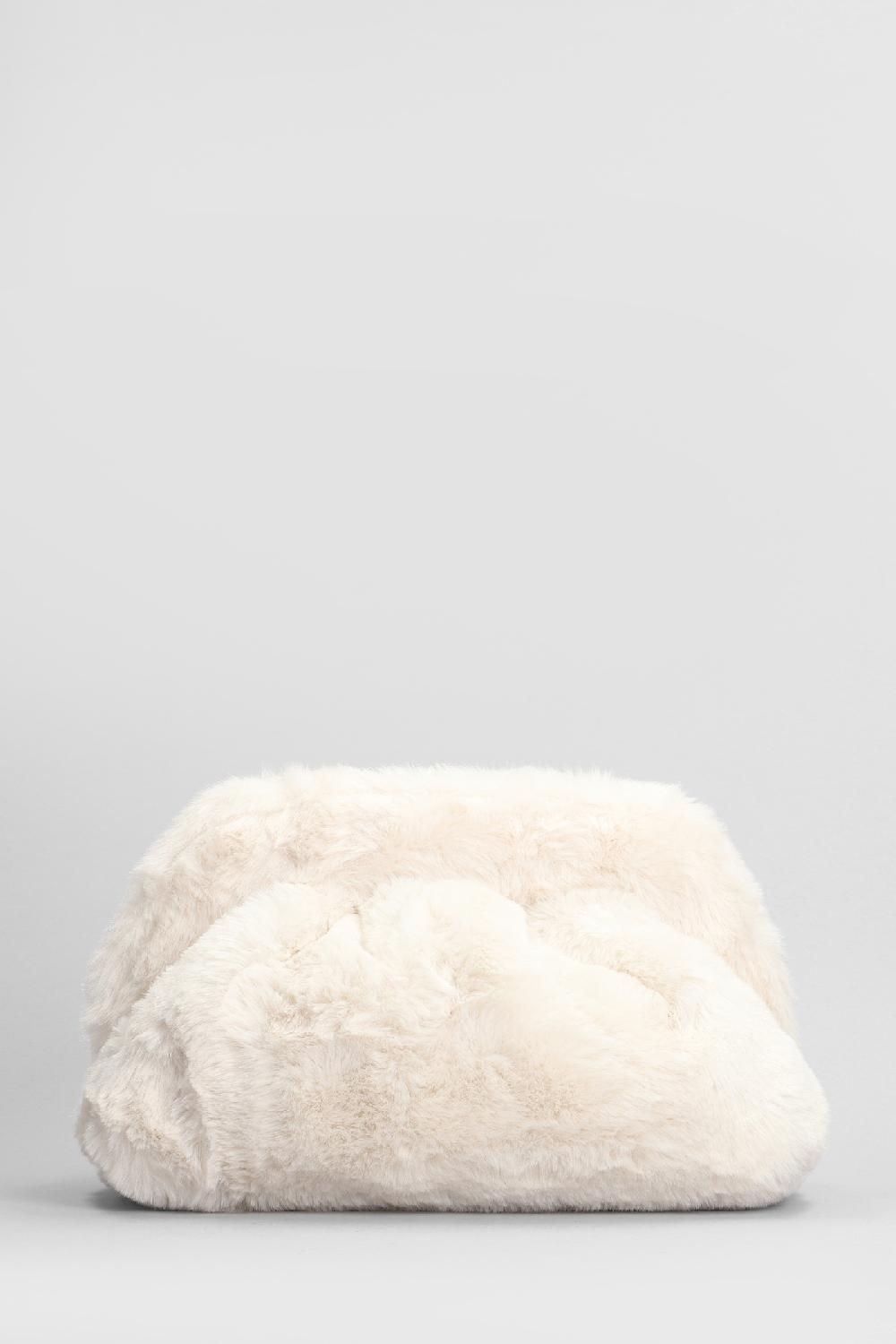 Deliberti THEMOIRè Pochette Tia Fur In Poliestere Beige Cod. 405912 - Deliberti The Luxury Shopping