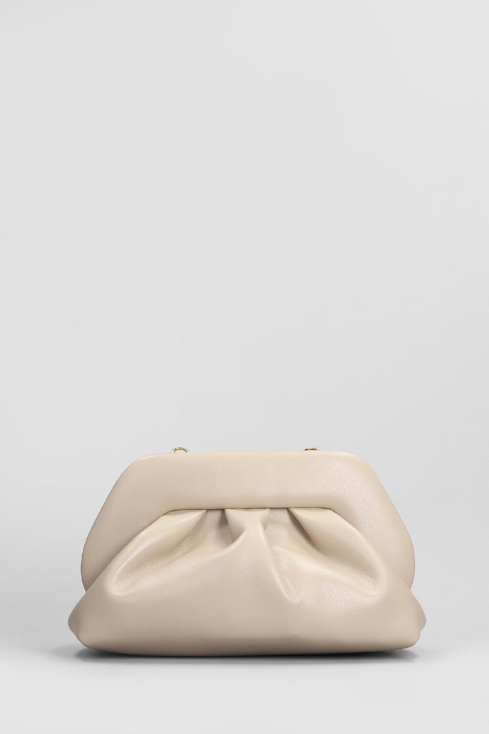 Deliberti THEMOIRè Pochette Tia Vegan Fabric In Cotone Taupe Cod. 405883 - Deliberti The Luxury Shopping