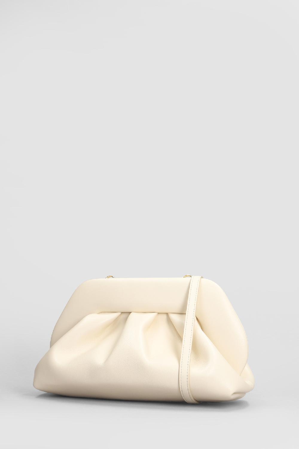 Deliberti THEMOIRè Pochette Tia Vegan Fabric In Ecopelle Beige Cod. 405882 - Deliberti The Luxury Shopping