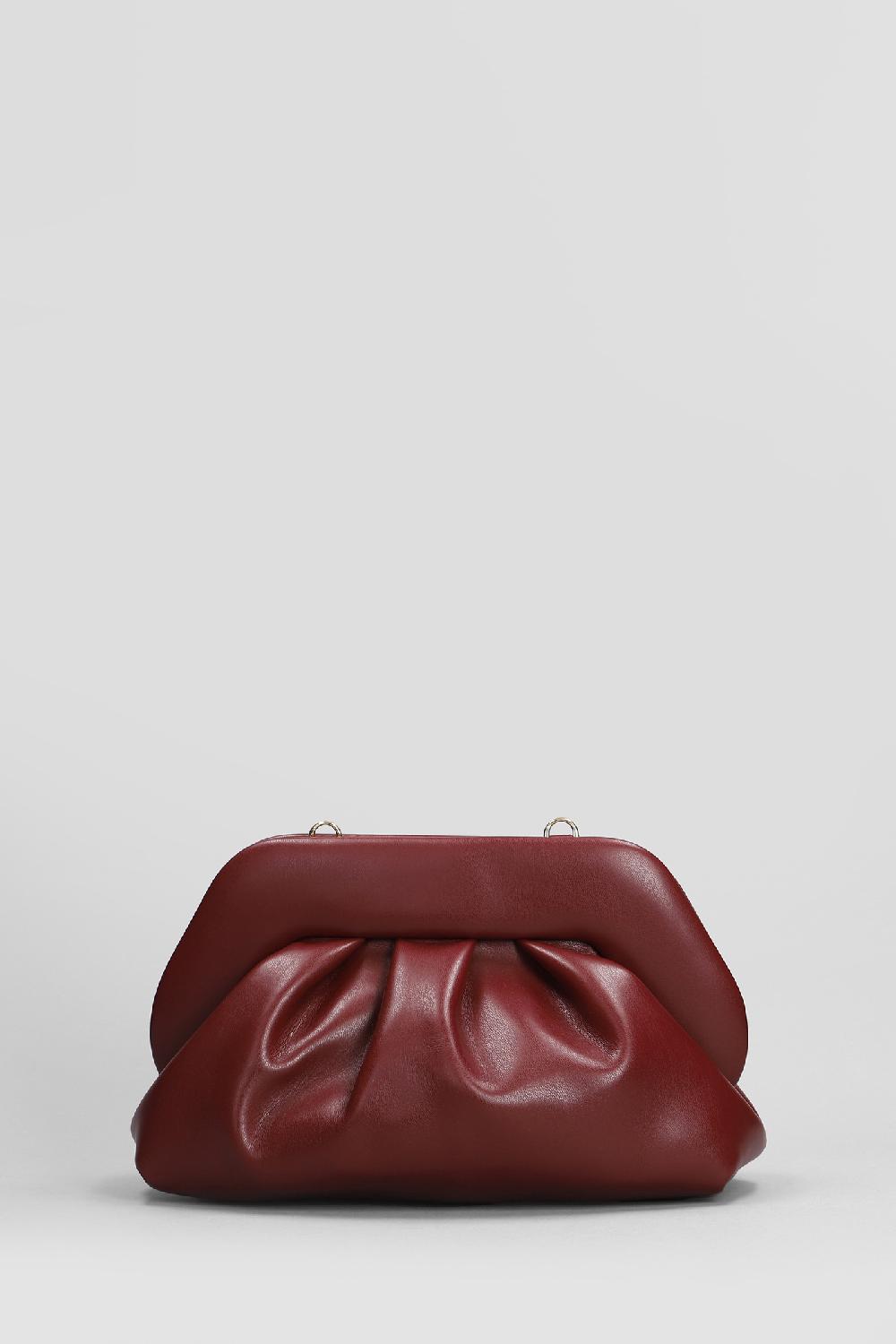 Deliberti THEMOIRè Pochette Tia Vegan Fabric In Ecopelle Bordeaux Cod. 405885 - Deliberti The Luxury Shopping