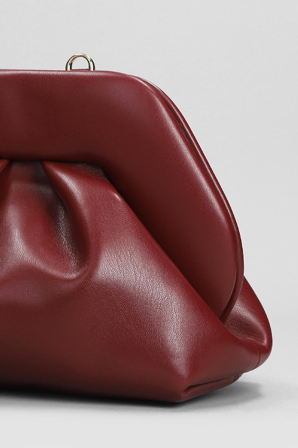 Deliberti THEMOIRè Pochette Tia Vegan Fabric In Ecopelle Bordeaux Cod. 405885 - Deliberti The Luxury Shopping