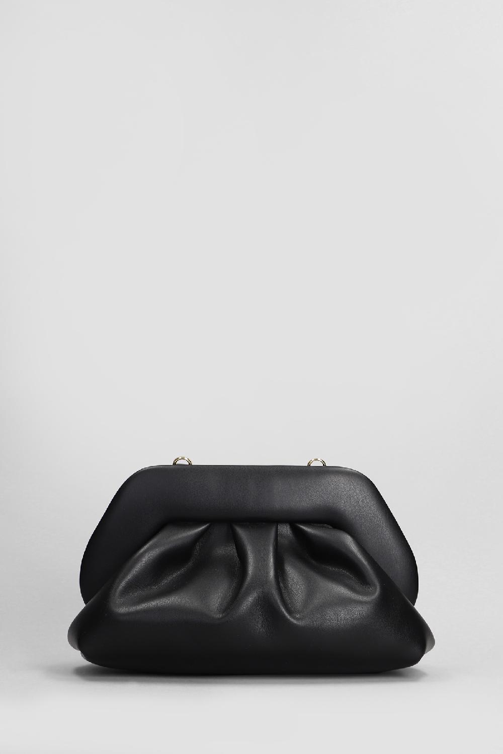 Deliberti THEMOIRè Pochette Tia Vegan Fabric In Ecopelle Nera Cod. 405880 - Deliberti The Luxury Shopping