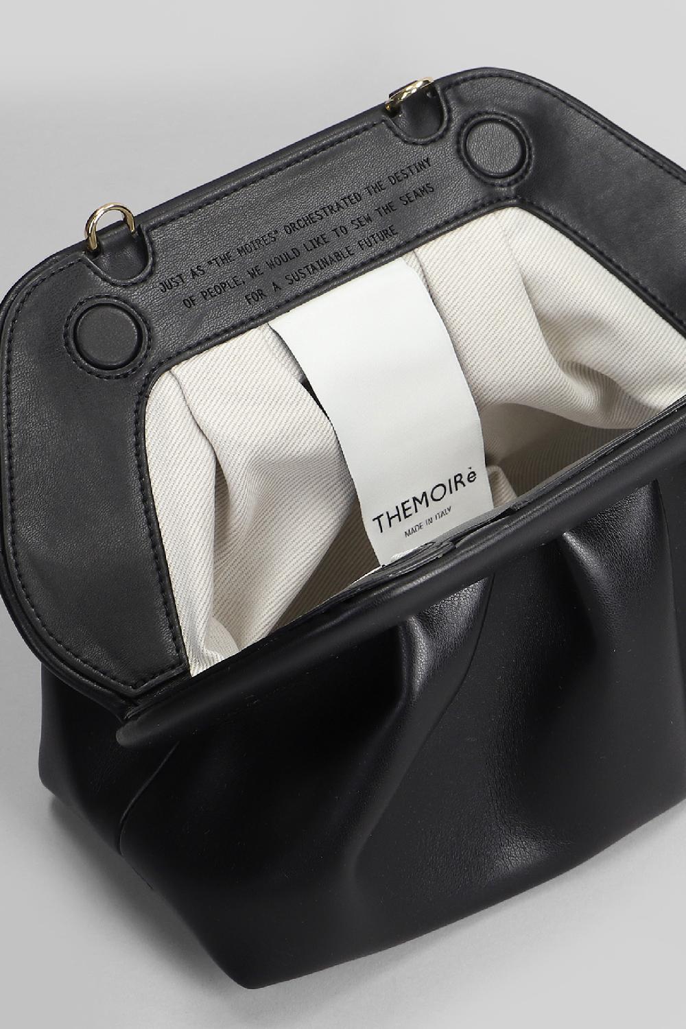 Deliberti THEMOIRè Pochette Tia Vegan Fabric In Ecopelle Nera Cod. 405880 - Deliberti The Luxury Shopping