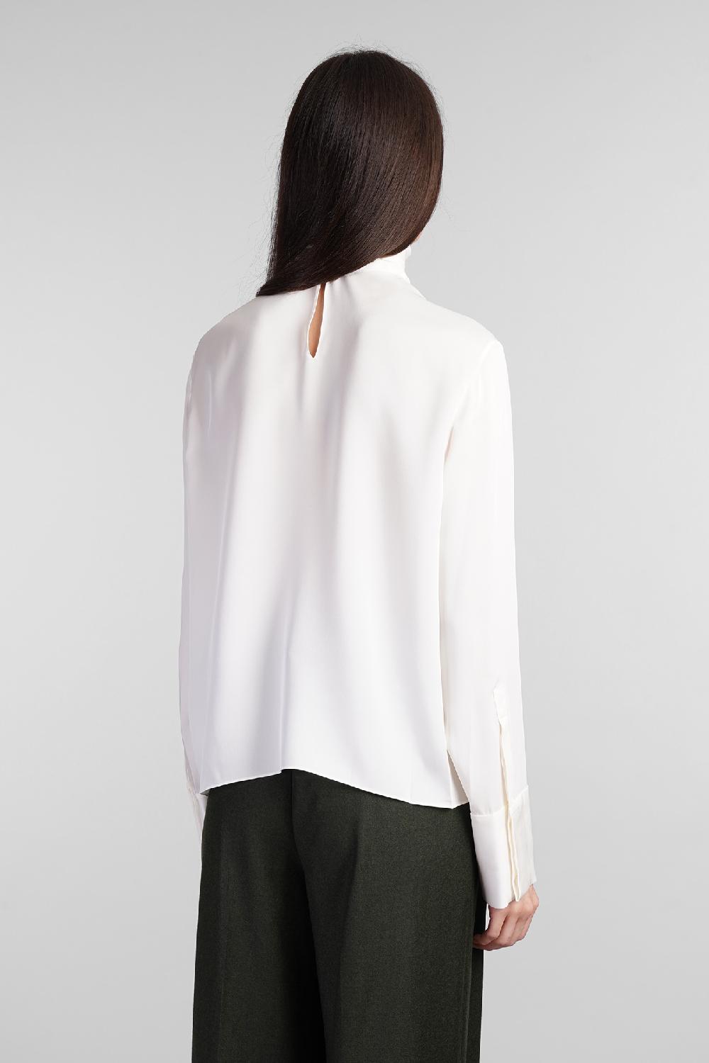 Deliberti Theory Blusa In Seta Beige Cod. 407822 - Deliberti The Luxury Shopping