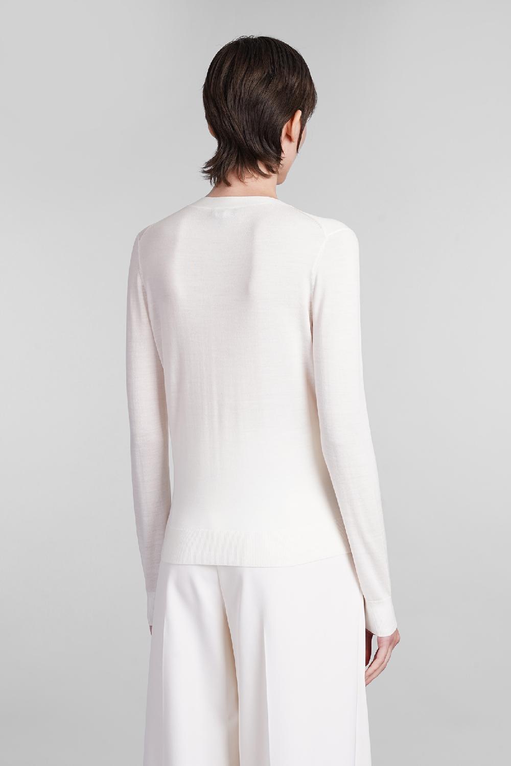 Deliberti Theory Cardigan In Lana Beige Cod. 401899 - Deliberti The Luxury Shopping