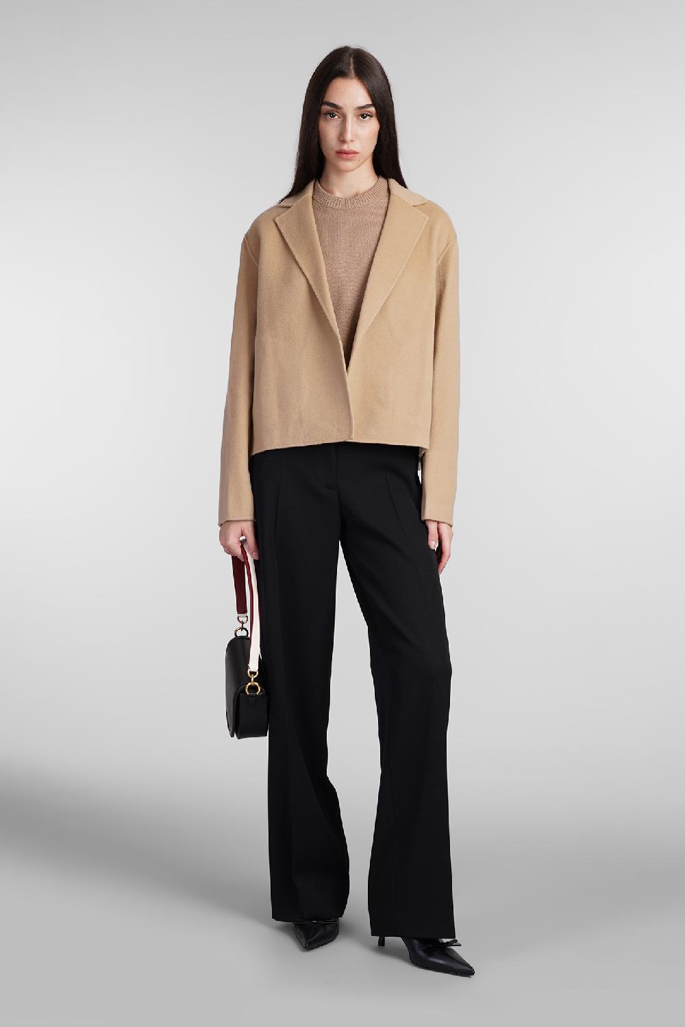 Deliberti Theory Cardigan In Lana Beige Cod. 407820 - Deliberti The Luxury Shopping