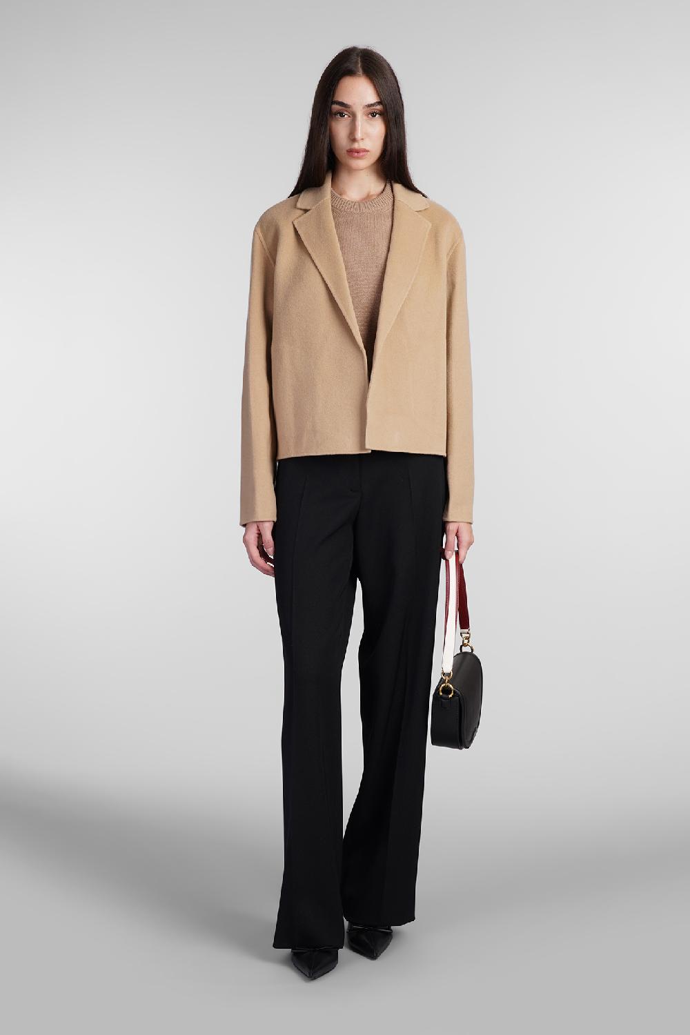 Deliberti Theory Maglia In Cashmere Cammello Cod. 406114 - Deliberti The Luxury Shopping
