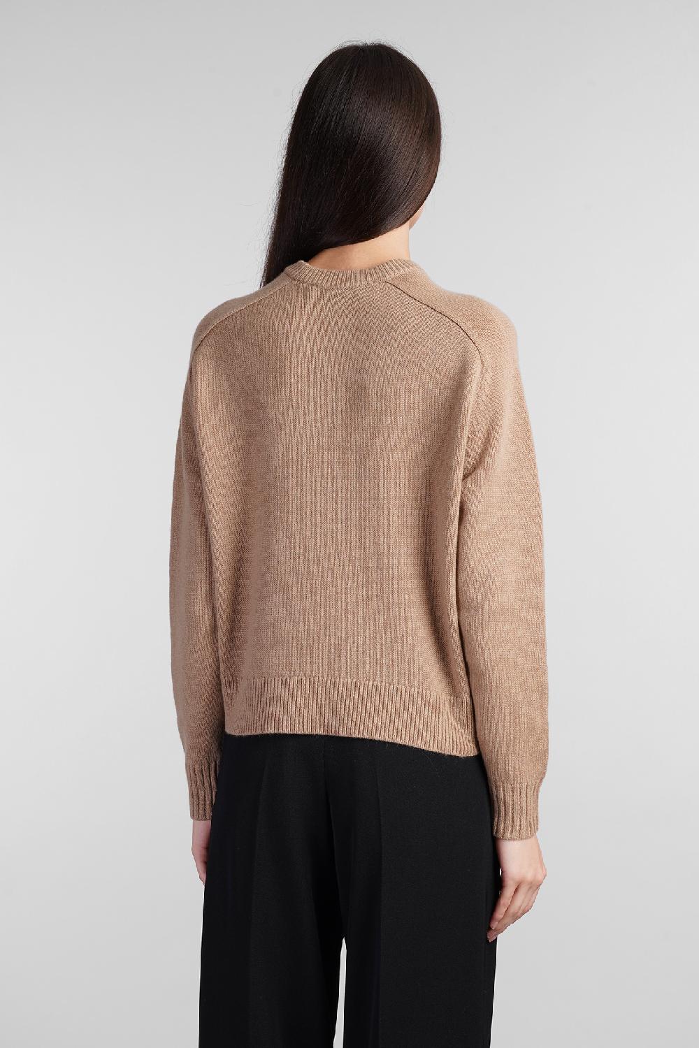 Deliberti Theory Maglia In Cashmere Cammello Cod. 406114 - Deliberti The Luxury Shopping