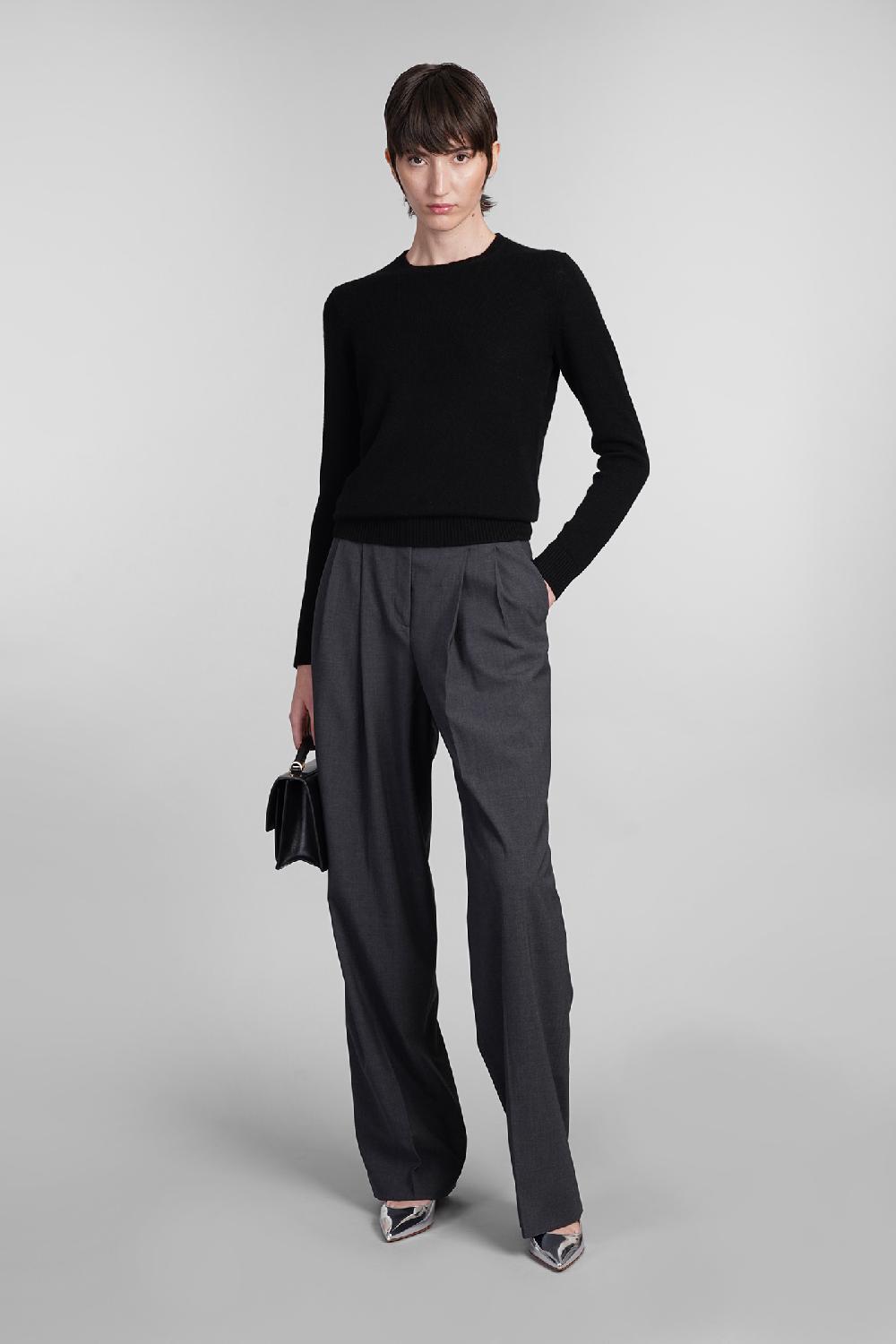 Deliberti Theory Maglia In Cashmere Nera Cod. 401900 - Deliberti The Luxury Shopping