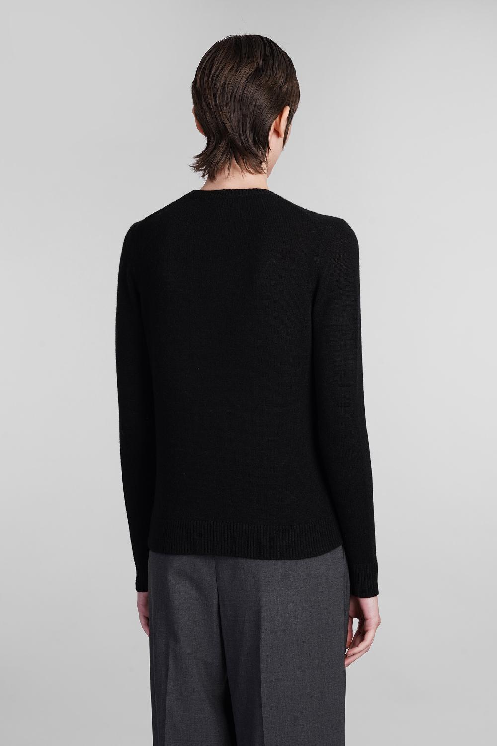 Deliberti Theory Maglia In Cashmere Nera Cod. 401900 - Deliberti The Luxury Shopping