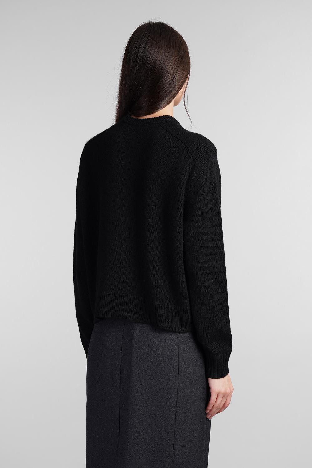 Deliberti Theory Maglia In Cashmere Nera Cod. 406113 - Deliberti The Luxury Shopping