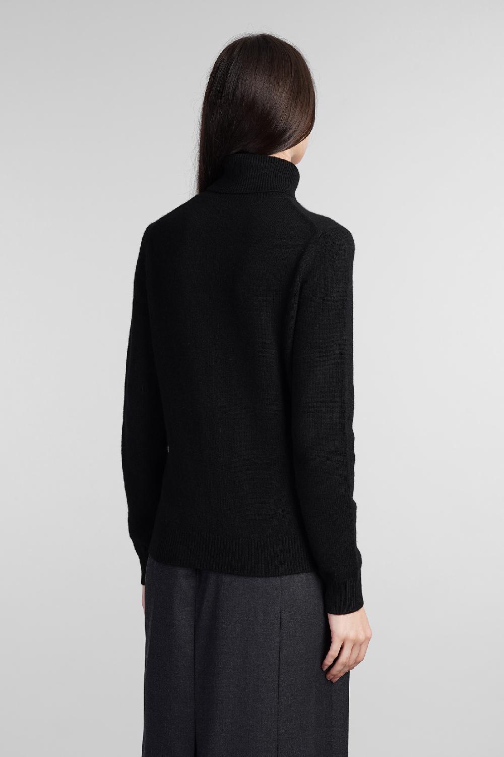 Deliberti Theory Maglia In Cashmere Nera Cod. 406116 - Deliberti The Luxury Shopping