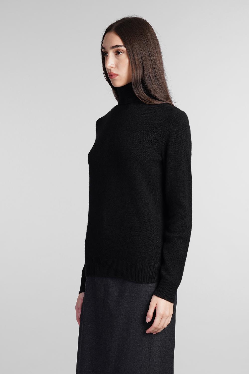 Deliberti Theory Maglia In Cashmere Nera Cod. 406116 - Deliberti The Luxury Shopping
