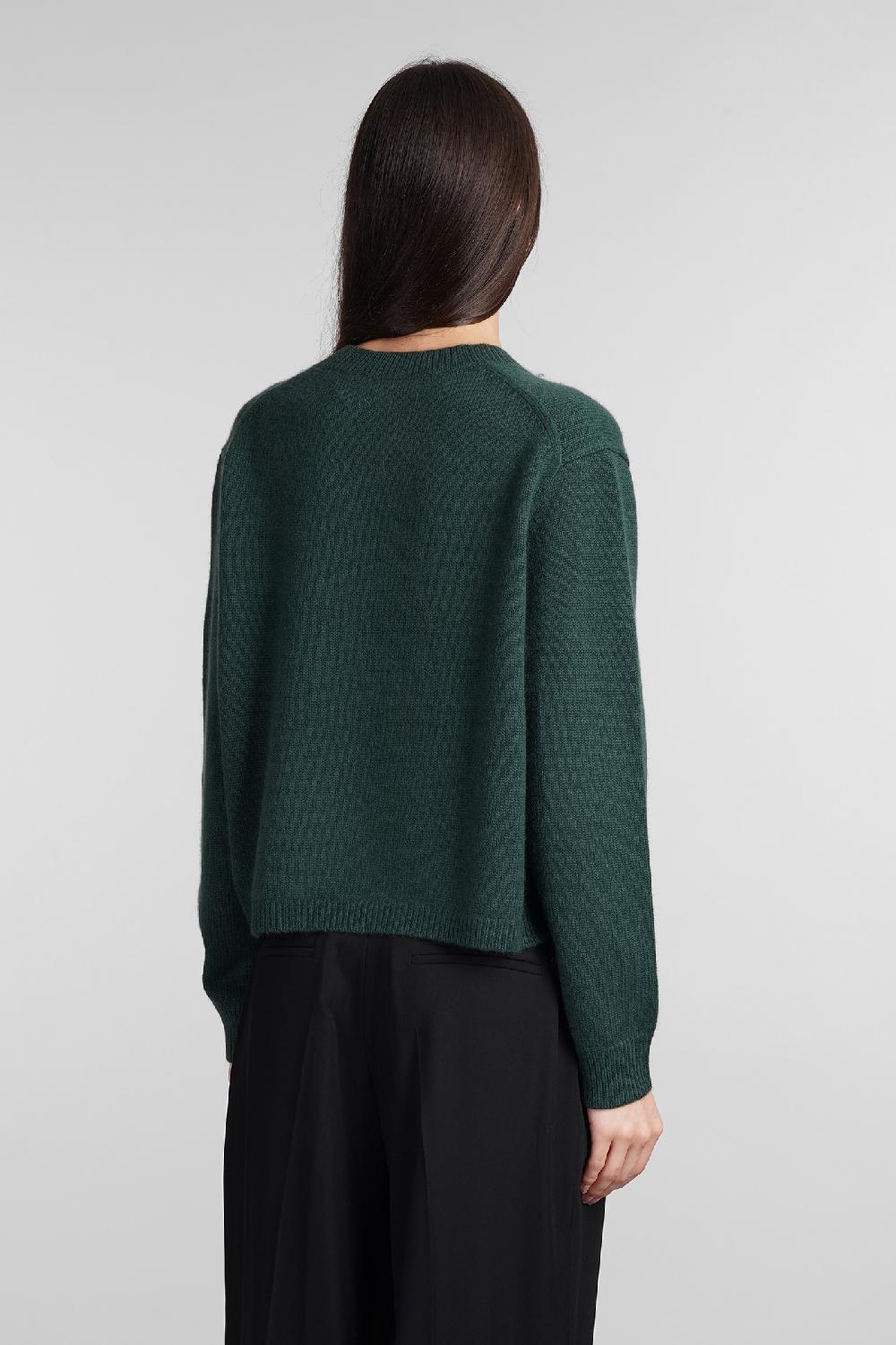 Deliberti Theory Maglia In Cashmere Verde Cod. 406112 - Deliberti The Luxury Shopping