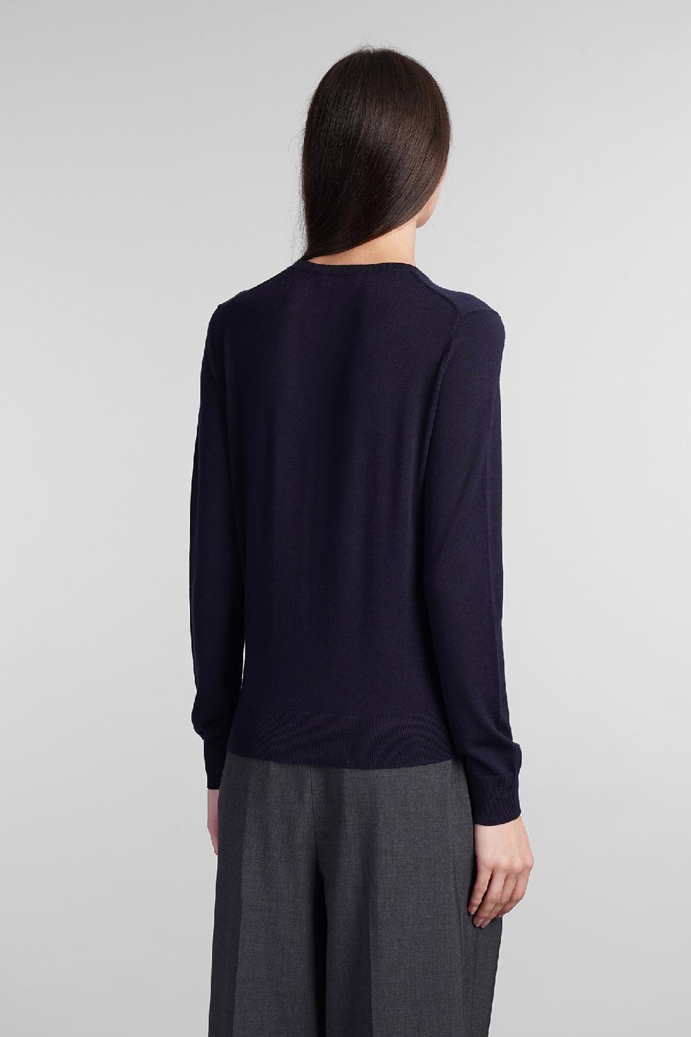 Deliberti Theory Maglia In Lana Blu Cod. 403923 - Deliberti The Luxury Shopping