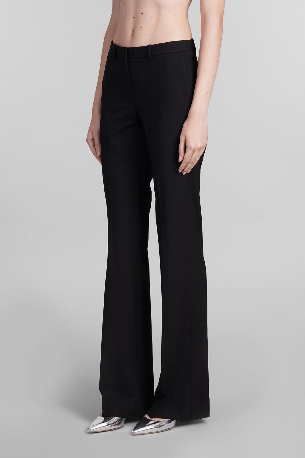Deliberti Theory Pantalone In Lana Nera Cod. 401893 - Deliberti The Luxury Shopping