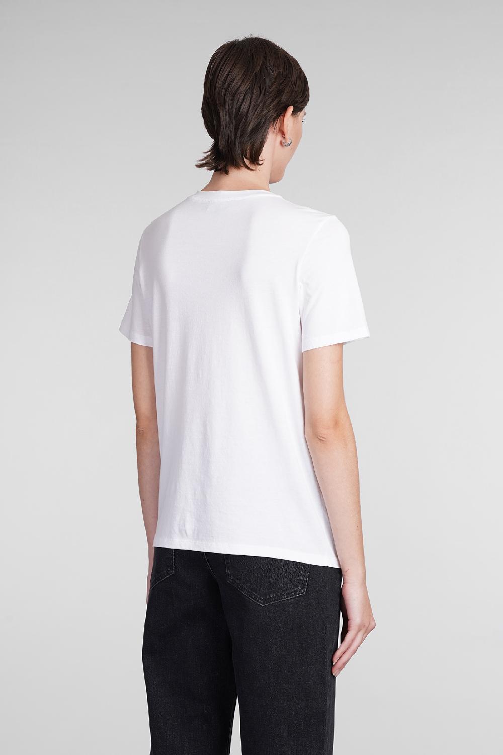 Deliberti Theory T-shirt In Cotone Bianco Cod. 391653 - Deliberti The Luxury Shopping