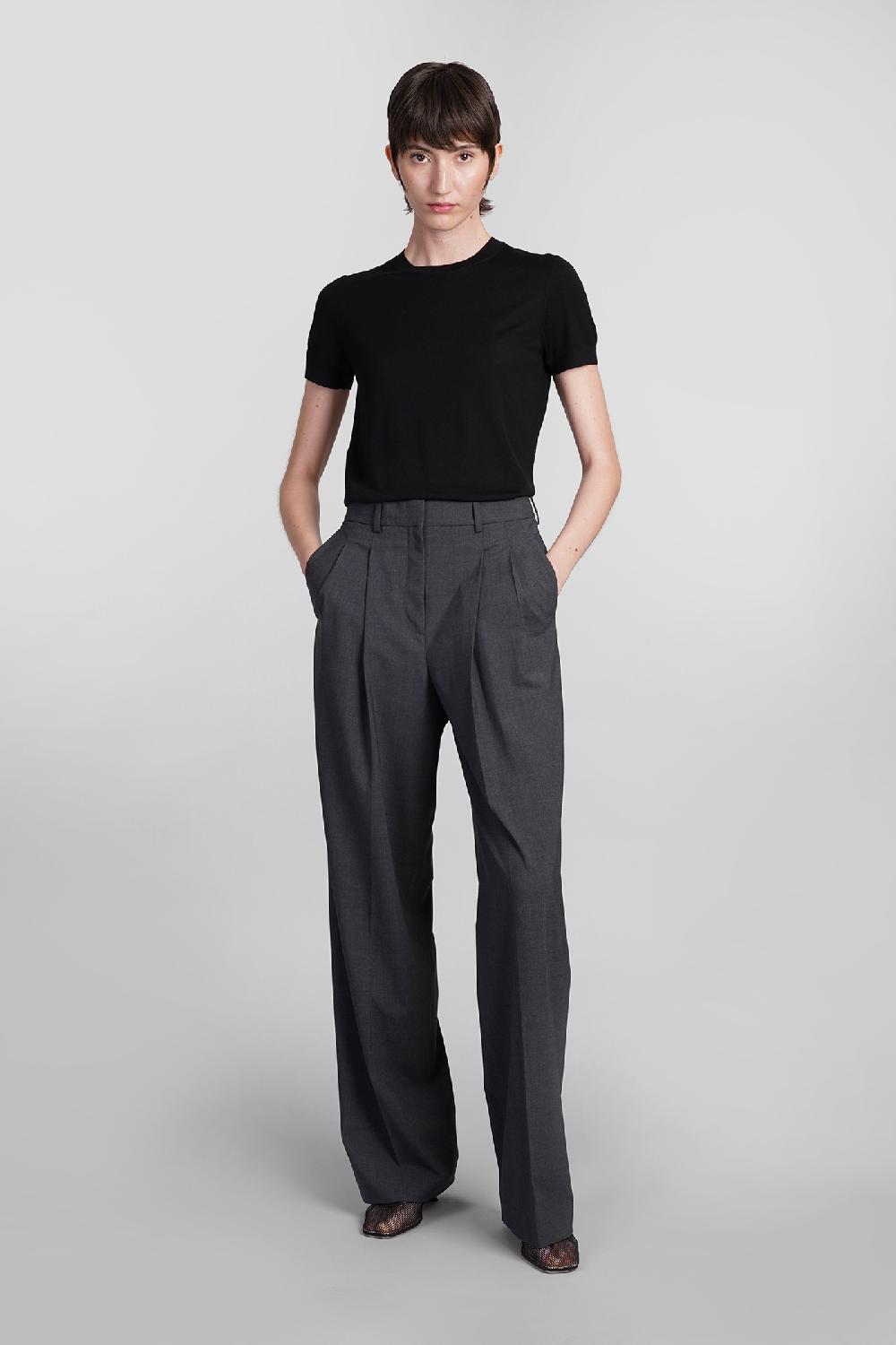 Deliberti Theory T-shirt In Lana Nera Cod. 401894 - Deliberti The Luxury Shopping