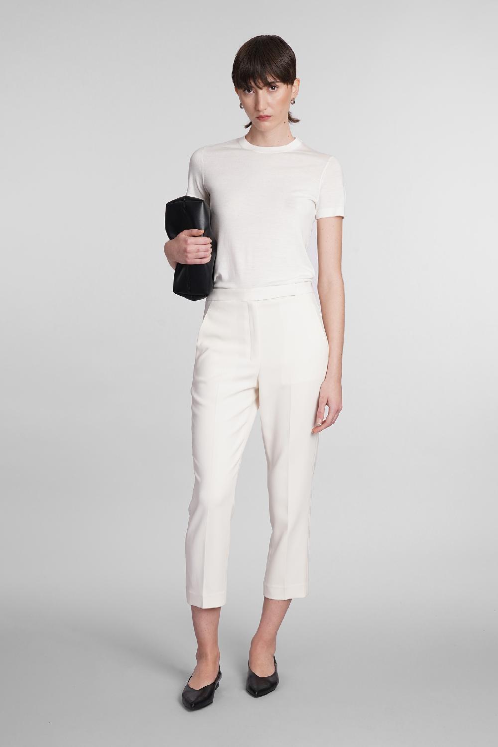 Deliberti Theory T-shirt In Poliestere Beige Cod. 394519 - Deliberti The Luxury Shopping