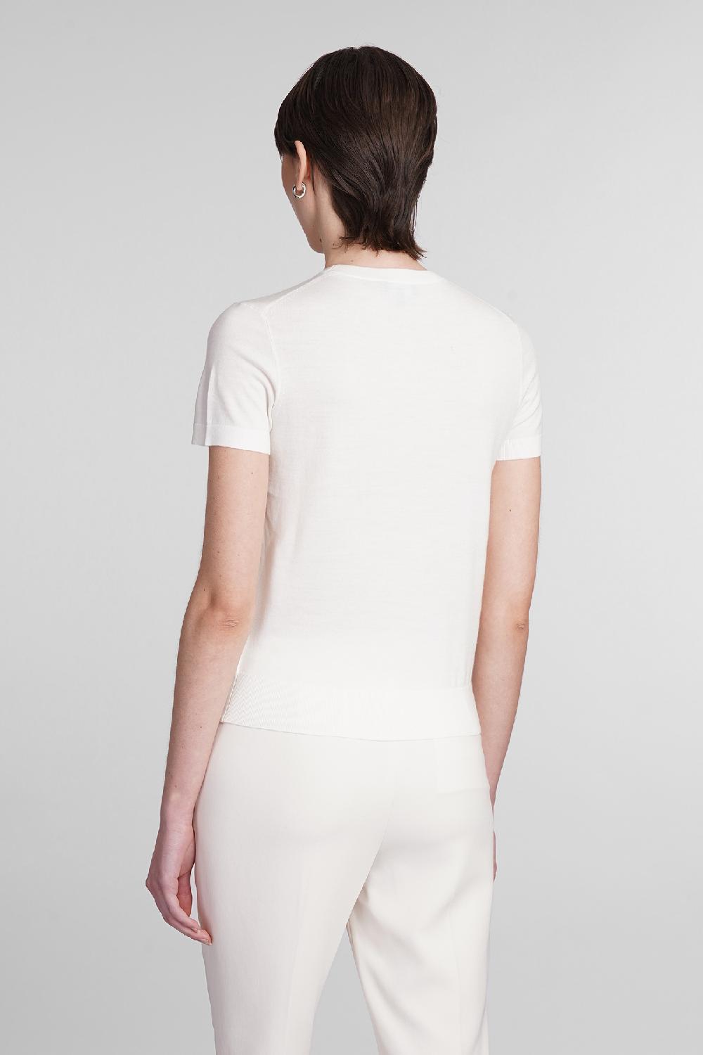 Deliberti Theory T-shirt In Poliestere Beige Cod. 394519 - Deliberti The Luxury Shopping