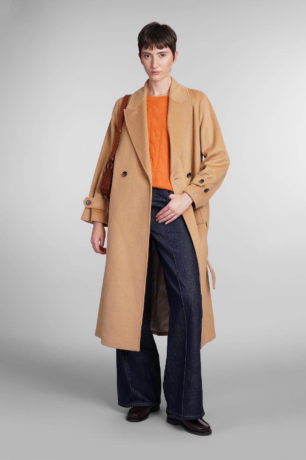 Deliberti Tommy Hilfiger Cappotto In Lana Cammello Cod. 408273 - Deliberti The Luxury Shopping