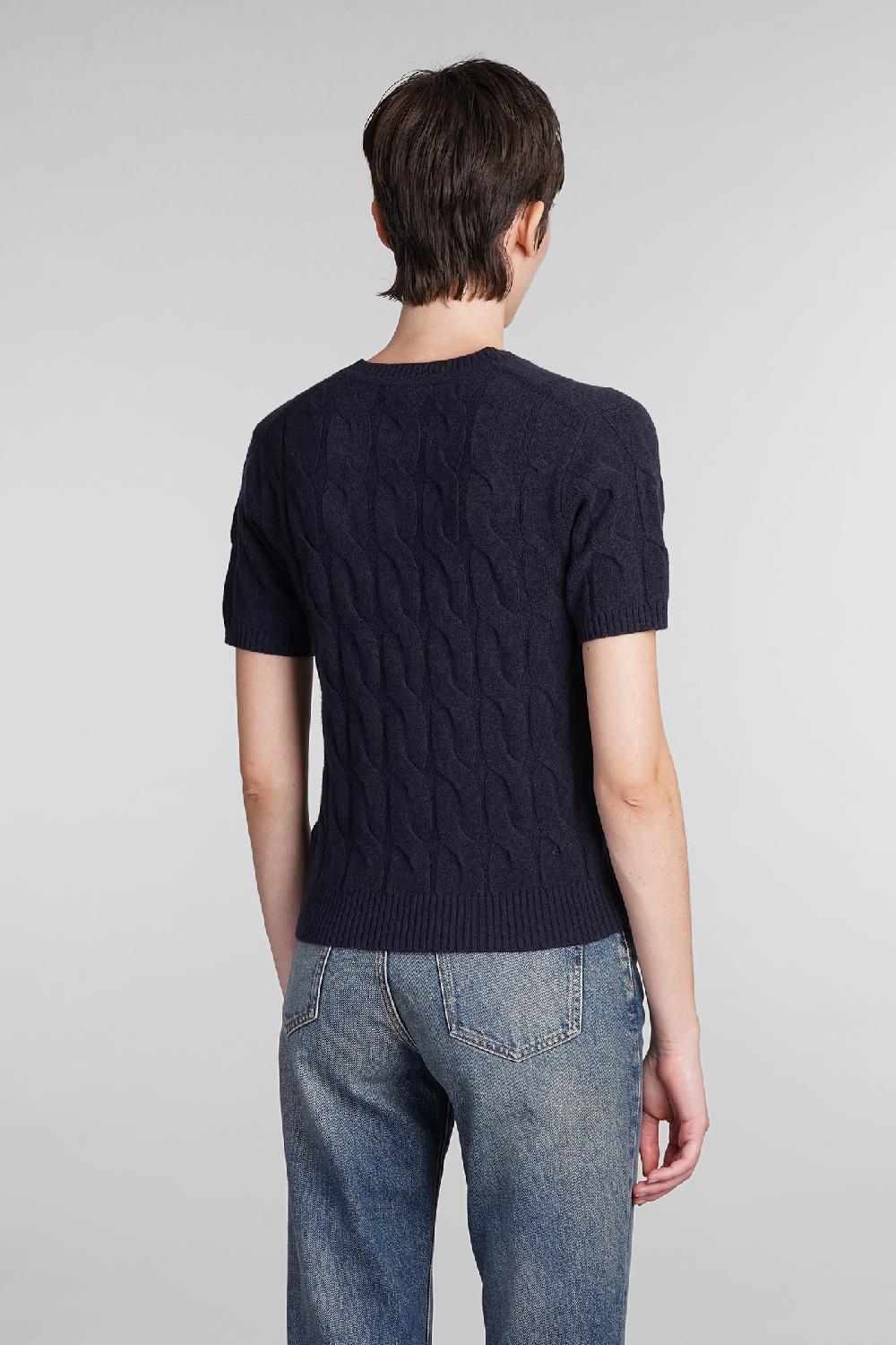 Deliberti Tommy Hilfiger Cardigan In Lana Blu Cod. 406746 - Deliberti The Luxury Shopping