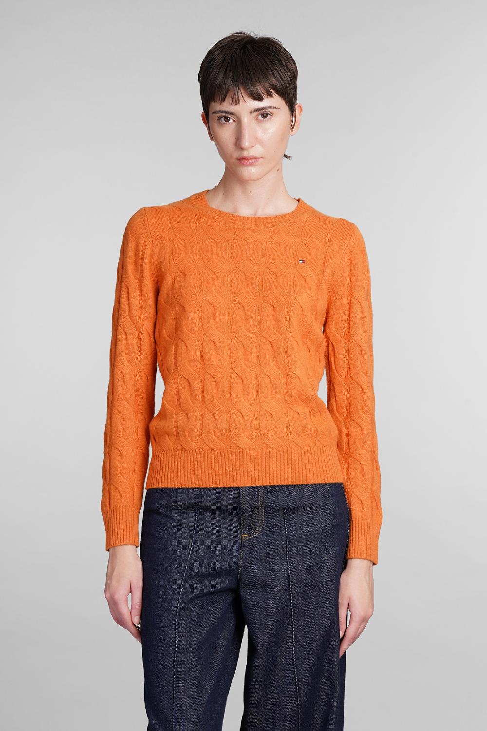 Deliberti Tommy Hilfiger Maglia in lana arancione cod. 409208 - Deliberti The Luxury Shopping