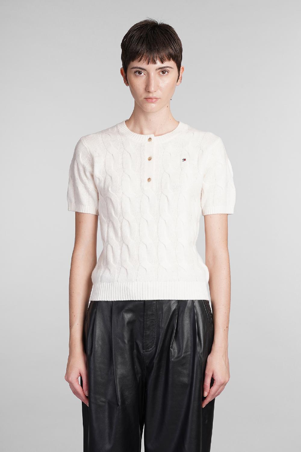 Deliberti Tommy Hilfiger Maglia in lana beige cod. 406748 - Deliberti The Luxury Shopping