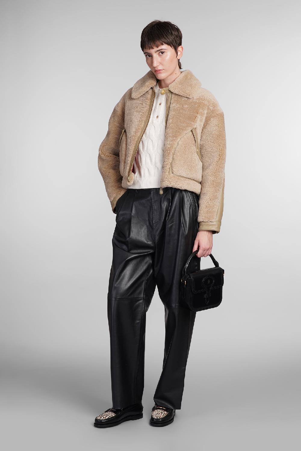 Deliberti Tommy Hilfiger Pelliccia In Pelle Beige Cod. 405786 - Deliberti The Luxury Shopping