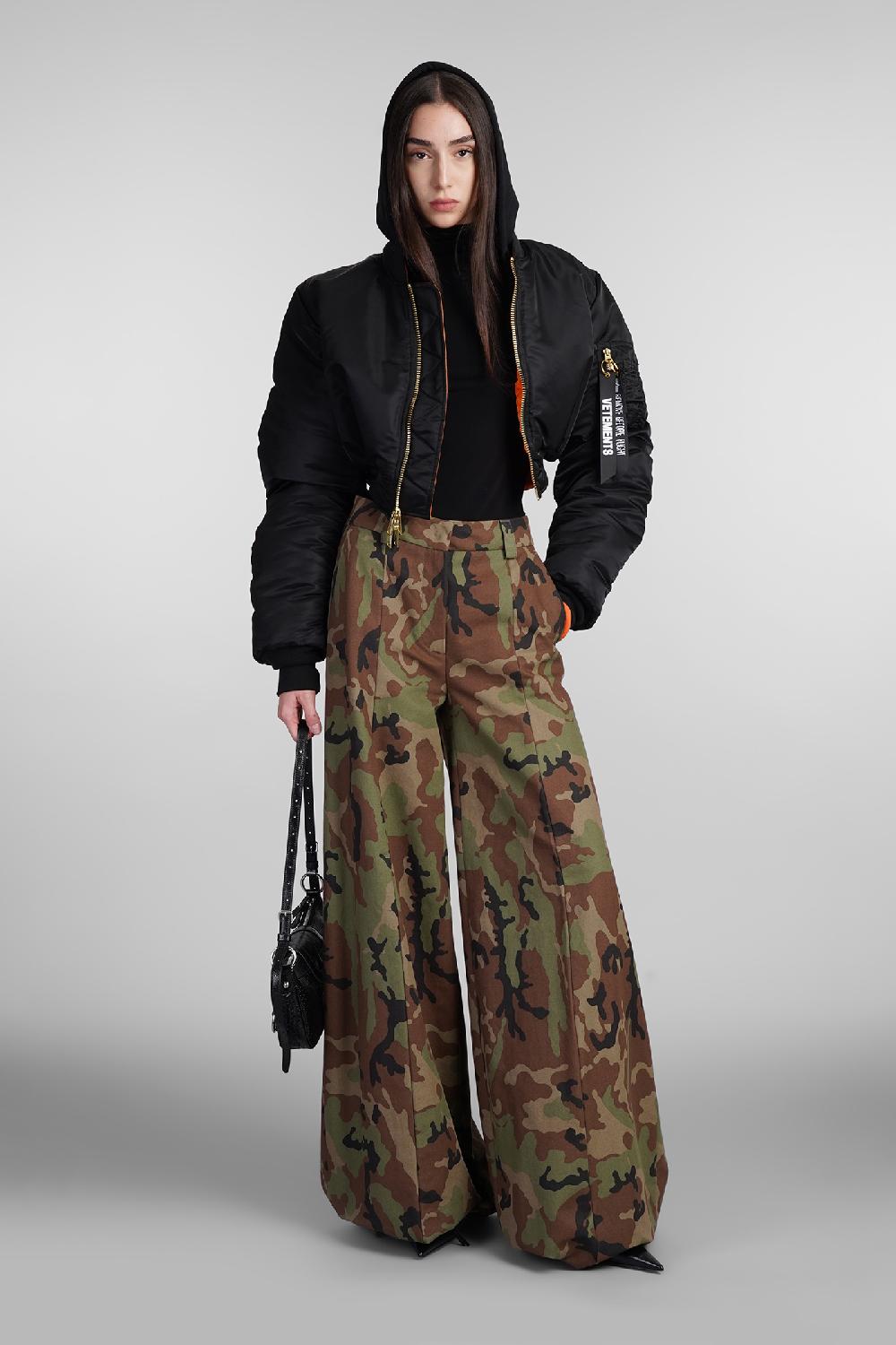 Deliberti VETEMENTS Bomber In Nylon Nero Cod. 407463 - Deliberti The Luxury Shopping