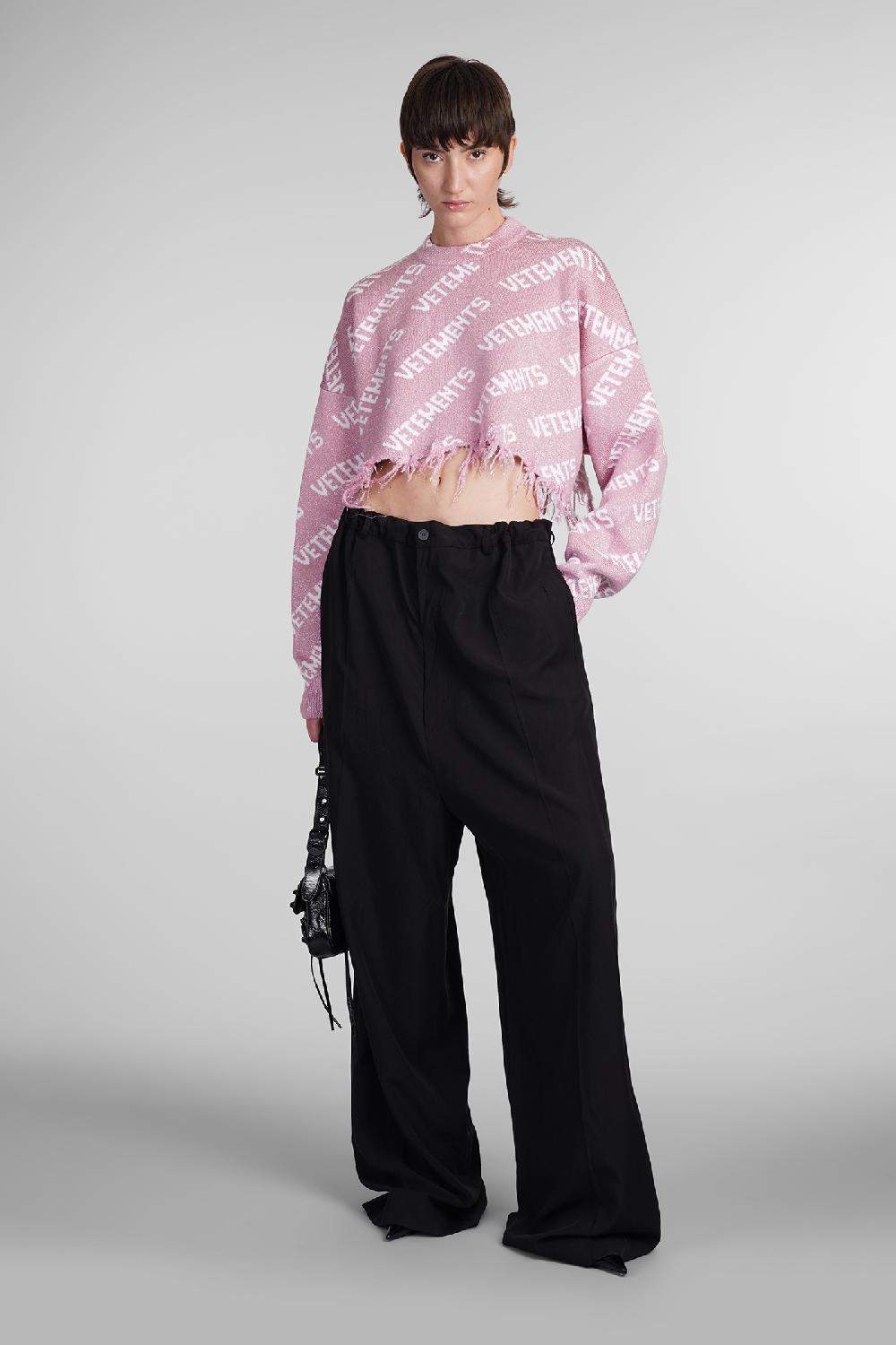 Deliberti VETEMENTS Maglia In Lana Rosa Cod. 407479 - Deliberti The Luxury Shopping