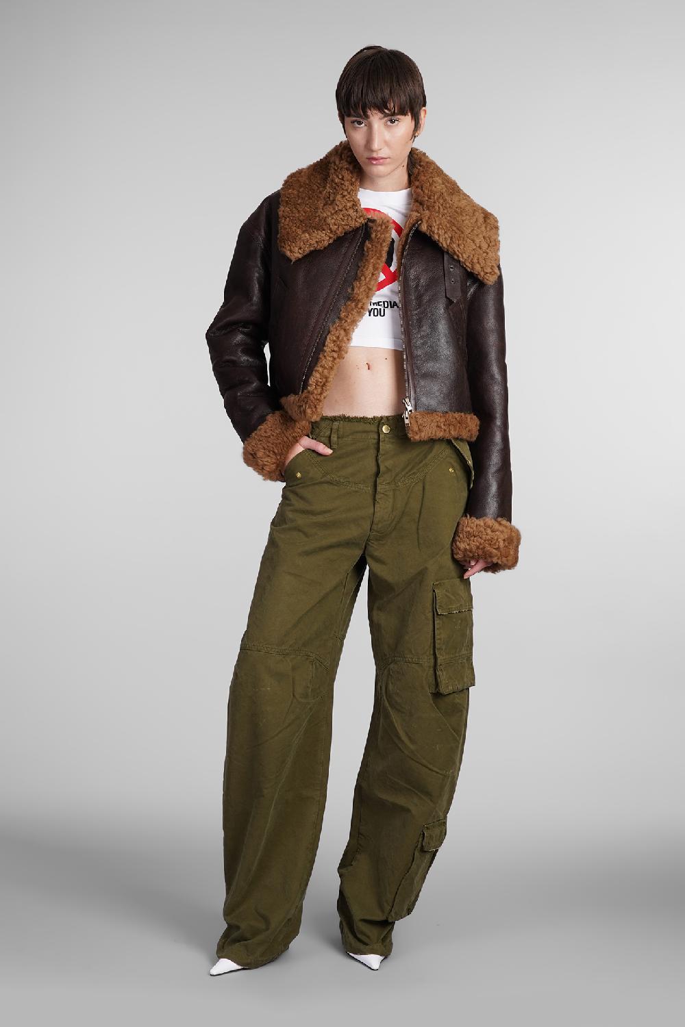 Deliberti VETEMENTS Montone In Pelle Marrone Cod. 407478 - Deliberti The Luxury Shopping